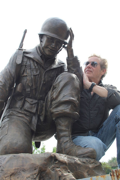 Eternal Honor Veterans Monument Fallen Soldier War Memorial Sculpture